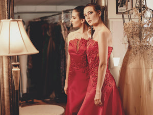 Pia Red Dress
